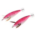 thumbnail image 2 of S SERENABLE Luminous Bionic Fake Squid Jig Hook Imitation Design Shrimp Bait Red, 2 of 8