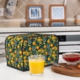 thumbnail image 6 of Balery Fresh Orange Pattern Oven Cover Kitchen Bread Machine Protector, 2 Slice Toaster Cover for Home, Anti Dust Fingerprint Coaster Cover, 6 of 7