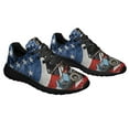 thumbnail image 6 of Sprint Car Dirt Track Racing Checked and American flag Shoes Sneakers Black Size 7, 6 of 7