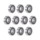 thumbnail image 5 of Uxcell 1/2"x1-1/8"x5/16" R8-2RS Doble Sellado P6 Balas de Acero Cromado 10 Paquete, 5 of 5