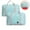 Light blue2Pack], variant on 2Pack Travel Duffel Bag Foldable Weekender Overnight Bag for Men Women Lightweight Carry on Tote Bag For Spirit Airlines, Black
