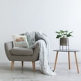 thumbnail image 3 of Stupell Industries Brown Cattle on a Blue Chair Funny Chic Farmhouse Country Multi-Color,18 x 7 x 18 Decorative Pillows, 3 of 6