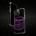 thumbnail image 6 of DistinctInk Clear Case for Apple iPhone 13 Pro MAX (6.7" Screen) - Wisdom Daughter Of Experience, 6 of 9