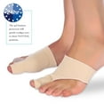 thumbnail image 2 of 1 Pair Silicone Gel Bunion Corrector Big Toe Straightener Bunion Relief Sleeves Support Protectors Pads Cushion Splint Orthopedic for Men and Women, 2 of 10