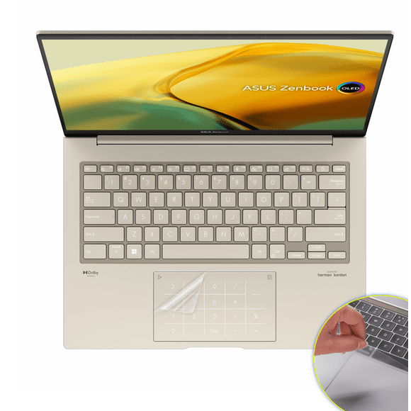 Matte Touchpad Touch Pad Protective film Sticker Protector For ASUS Zenbook Flip 14 OLED UP3404 UP3404V UP3404VA UX3404 UX3404VA Matte transparent