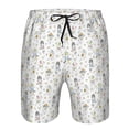 thumbnail image 3 of Fotbe Dancing Dogs Trajes de Baño Estampados para Hombre, Shorts de Verano de Secado Rápido, Ropa de Playa, Bañadores-X-Large, 3 of 6