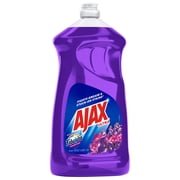 (3 pack) Ajax Ultra Liquid Dish Soap with Fabuloso Lavender Scent, Easy-Flip Cap, 52 fl oz Bottle