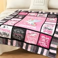 thumbnail image 4 of Happy Birthday Blanket Birthday Gifts for Women - Happy Birthday to You 50" X 60" Soft Throw Blanket - Happy Birthday Gifts for Woman Girl Birthday Gift Ideas, 4 of 5