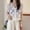 Clear, variant on Women Short Sleeve Elegant Lace Shrug Hollow Out Crochet Cardigan Button Down Sheer Crop Top Cottagecore Clothing Trendy Soft Lightweight Breathable Blouse Beach Vacation Outfits, Khaki One Size