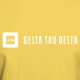 thumbnail image 3 of CafePress - Delta Tau Delta White Signature T Shirt - Men's Classic Graphic T-Shirt, 3 of 4