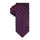 thumbnail image 1 of Corbata Tommy Hilfiger Oxford Rib Stripe para hombre, color rojo, 1 of 4
