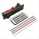thumbnail image 1 of Amplificador Bluetooth 5.0 de 12 V CC y 50 W, Reproductor MP3, Decodificador, Radio FM, Módulo TF, USB, AUX de 3,5 mm, Receptor Bluetooth para Coche., 1 of 5