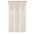 thumbnail image 1 of Cortinas de macramé GCOVELIS Boho para dormitorio, 132 x 183 cm, 1 panel, 1 of 7