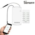 thumbnail image 1 of SONOFF iFan04-L WiFi Ceiling Fan Light Controller, APP Control& Remote Control, Compatible with Alexa & Google Home Assistant, No Hub Required(2.4G WiFi) (1 Pack), 1 of 11