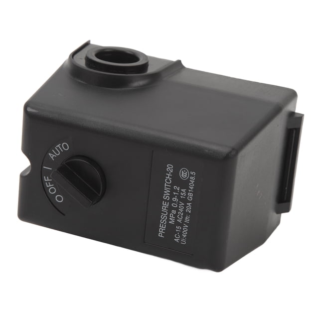 Interruptor De Presión ANGGREK Alta Resistencia 0,9-1,2 MPa AC 240 V 15 A Para Compresor De Aire