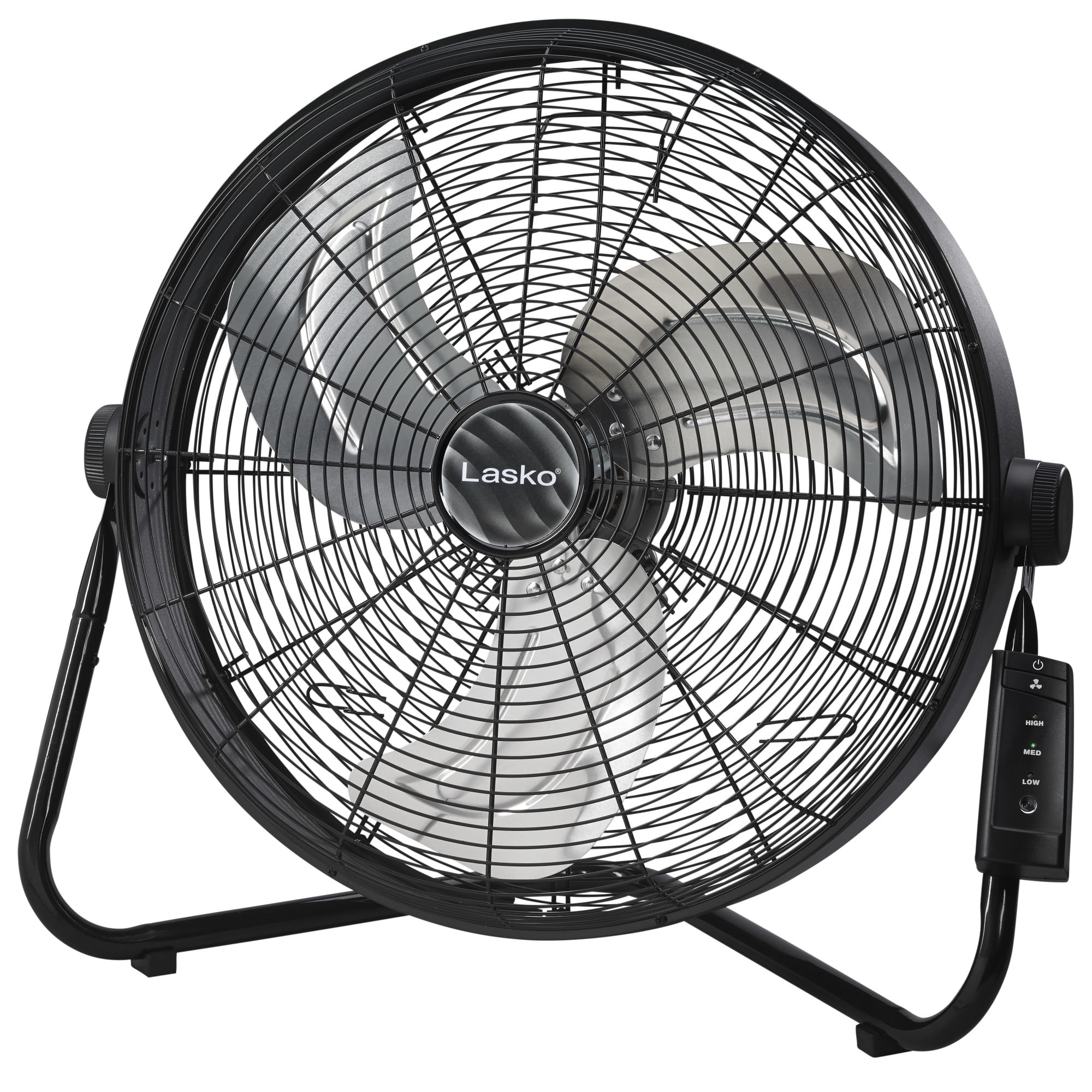 Lasko 20" 3-Speed High Velocity, Remote Floor or Wall Fan H20685