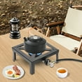 thumbnail image 3 of Aiqidi Outdoor Camping Gas Stove BBQ Propane Cooker Portable Single Burner Stove with 0-20PSI Adjustable Regulator 8000W, 3 of 12