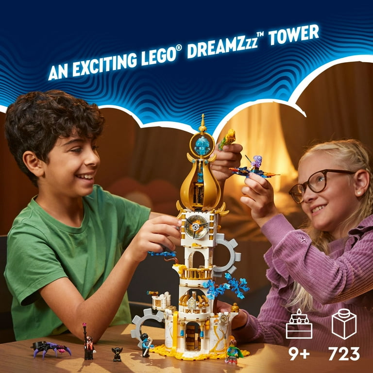 「DREAM」 LEGO DREAMZzz The Sandman's Tower, Kids' Castle Toy Playset
