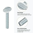 thumbnail image 4 of Tornillos de pulgar 1/4-20 x 1-1/2", paquete de 10, tornillo completamente roscado de acero al carbono, 4 of 5