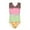 Tricolor Ice Cream, variant on FOR U DESIGNS Jamaican Flag Girls Swimsuit One-Piece Dancing Athletic Leotards Coconut Tree Kids Bathing Suit Size 7-8 Years Summer Kids Gymnastics