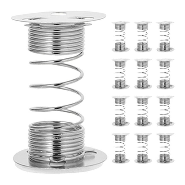 KAKOWELY action figures stand 24pcs Dashboard Toy Spring Base Doll Head Spring Base Crochet Holder Display Rack For Shaking Head Doll Action Figures Showcase Support Bracket