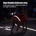 thumbnail image 6 of ROZKITCH Anxiety Relief for Dogs,Soft Adjustable Reflective Dog Anxiety Vest for Thunder,Fireworks,Separation and Vet Visit,Dog Shirts for Medium Dogs,Burgundy,M, 6 of 9