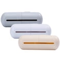 thumbnail image 2 of Cheers.US 3 Pcs/Set Wall-Mounted Garbage Bag Finishing Storage Box Kitchen Plastic Bag Extraction Box Rubbish Bag Organizer Capsule Design Mini Storage Box for Kitchen Bathroom, 2 of 7