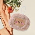 thumbnail image 4 of Portable Hand Warmer Bag with Keychain, Cartoon Plush Hand Warmer Bag Cover for Bear, 4 of 8