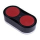 thumbnail image 5 of Portavasos Portavasos doble para coche, extensible, para bebidas enlatadas, paquete de 2, color rojo JASKFLY, 5 of 8