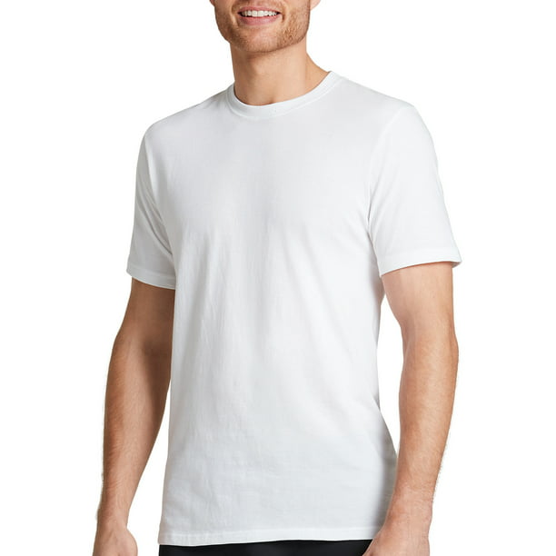 Essentials Men's 100% Cotton Tall Man 3 Pack, Extra Long Undershirt, Crew Neck, Comfort, Sizes Large Tall, Extra Large Tall, 2XL Tall, 6813 - Walmart.com