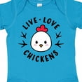 thumbnail image 4 of Inktastic Live Love Chickens Boys or Girls Baby Bodysuit, 4 of 5