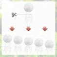 thumbnail image 4 of Uxcell Tees de Simulador de Golf [8PCS] - Tees de Golf de Plástico para Campo de Práctica y Césped de Invierno - [Blanco - 1.77 IN], 4 of 7