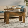 thumbnail image 1 of vidaXL Coffee Table Smoked Oak 101x49x52 cm Engineered Wood, 1 of 5