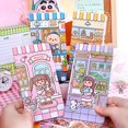thumbnail image 3 of ZOUSSIQI Cartoon Grid Inner Page Booklet This Week's Plan Grid Cute Notebook-Elegant Little cat CA919-53965, 3 of 6