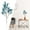 🔥 H_Base#6915, variant on Artificial Peach Blossom Branches | 50cm Zen-Inspired Home Decor | Realistic Faux Pink Floral Sprays | Simulation Dried Look for Wedding, Party, Tea Room | 1 Piece