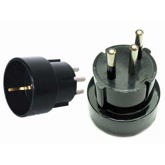 European Schuko to Switzerland Plug Adapter