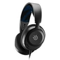 thumbnail image 1 of SteelSeries New Arctis Nova 1P Multi-System Gaming wired Headset — Hi-Fi Drivers — 360° Spatial Audio — Comfort Design — Durable — Lightweight—Noise-Cancelling Mic — PS5/PS4, PC, Xbox, Switch - Black, 1 of 5