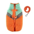 thumbnail image 1 of Abrigos para perros para clima frío, ropa gruesa y cómoda, chaleco para perros pequeños Naranja, 1 of 9