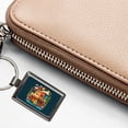 thumbnail image 5 of Noah's Ark Floral Bible Story Metal Rectangle Keychain, 5 of 7