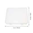 thumbnail image 6 of Kuyiluo small storage container 4pcs Small Storage Containers Rectangular Plastic Storage Box Clear Storage Bins, 6 of 10