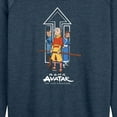 thumbnail image 3 of Avatar - The Last Airbender - Trio - Women's Lightweight French Terry Long Sleeve Shirt, 3 of 5