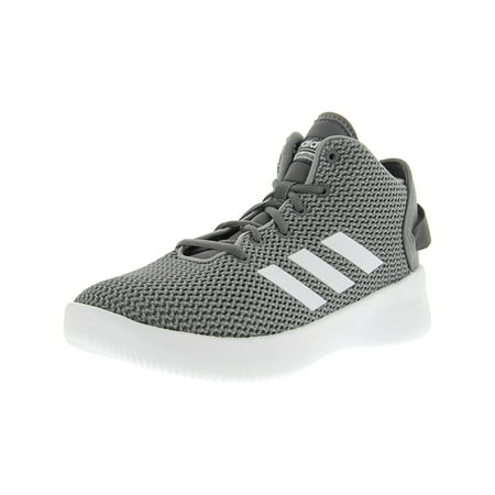 Adidas Men's Cf Refresh Mid Grey / Footwear White Ankle-High Basketball Shoe - (Best Adidas Running Shoes For High Arches)