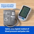 thumbnail image 2 of Tensiómetro automático Medline Advanced, brazalete para adultos, pantalla LCD digital, almacena hasta 90 lecturas, estuche de transporte y pilas incluidas., 2 of 5