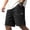 7#a Black, variant on Shorts for Men Corduroy Shorts Drawstring Summer Elastic Waist Baggy Casual Vacation Classic Big and Tall Surf Bermudas White L