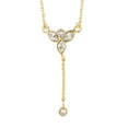thumbnail image 1 of Collar para Mujer con Cristal Fino Swarovski en forma de Blossom– Bañado en Oro 14k- Collar Elegante y Brillante-Collares de Mujer de Moda- Joyería para Mujer de Moda- Regalo especial Ortiz Espinosa Temporada, 1 of 4