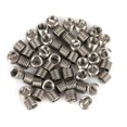 thumbnail image 2 of FAGINEY 50pcs Stainless Steel Coiled Wire Helical Screw Thread Inserts M1.6*0.35*2D, Helical Insert, Threaded Insert, 2 of 8