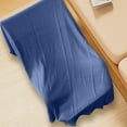 thumbnail image 5 of Hvmvliv Throw Blanket-43x51in Microfiber Throw Blanket Thickened Soft Cozy Comfy Blanket for Couch Bed Fleece Blanket for Gifts Dark Blue, 5 of 6