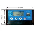 thumbnail image 3 of CRAFTHROU solar charge controller waterproof Solar Controller Black Electronic Component for Outdoor Home Users 1Pack, 3 of 7