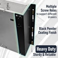 thumbnail image 2 of Cash Drawer \uD Cash Register POS Cash Drawer Box Stainless Steel with Adjustable Bill/ Coin Tray for Canadian Money Compatible for All POS System Printers, 2 of 5