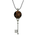 thumbnail image 1 of Dog Pet Animal Sentimental Picture Pendant Vintage Necklace Silver Key Jewelry, 1 of 3